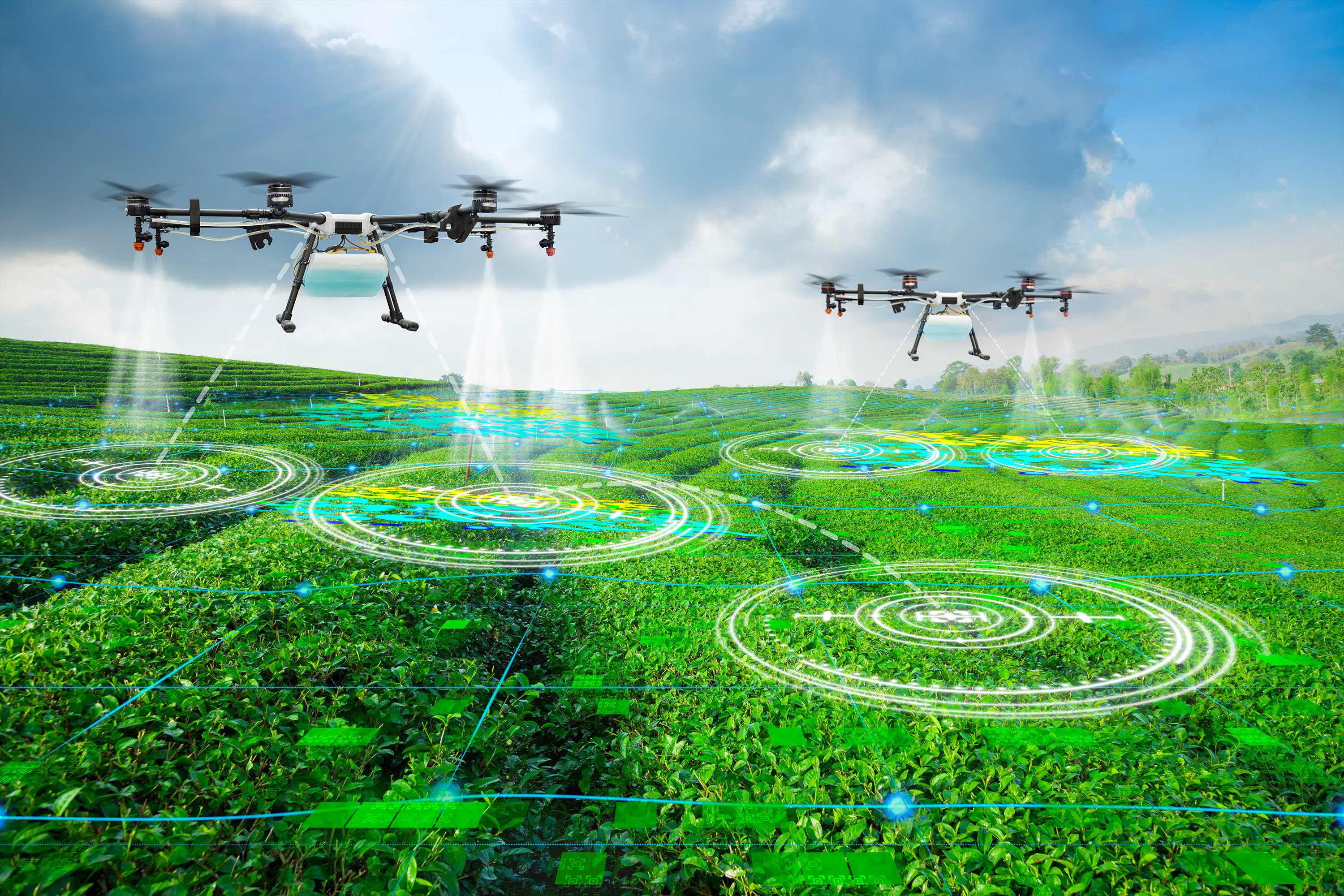 Drones for agriculture