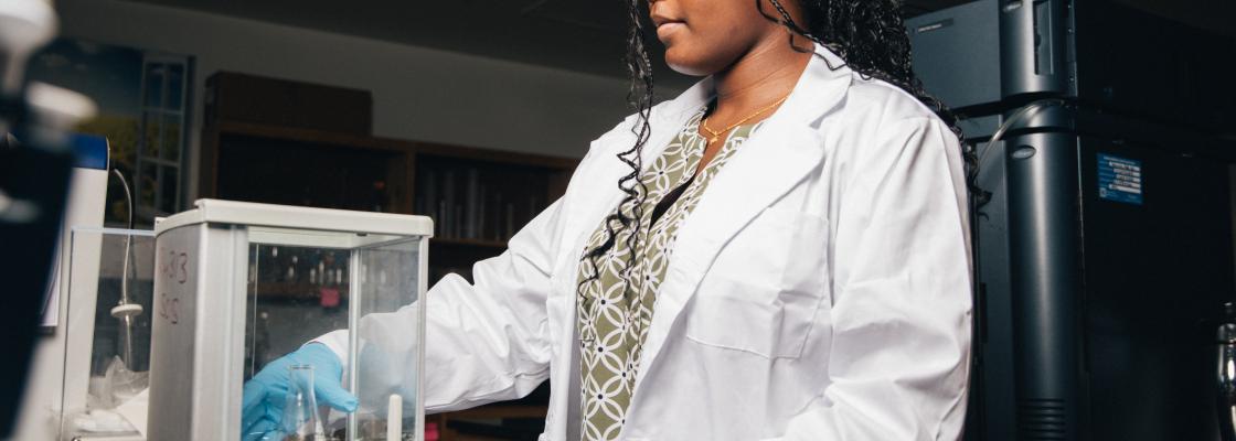 Lab worker